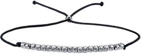 img 2 attached to SANNYRA Stainless Steel Bead Bracelet for Women Girls - Perfect Birthday Gift for Ages 11-30