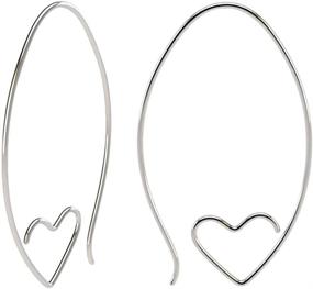 img 3 attached to 💎 Stylish LeCalla Sterling Silver Jewelry Earrings: Perfect for Girls' Fashion