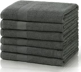 img 3 attached to 🛀 Simpli-Magic Gray Bath Towels - Pack of 6