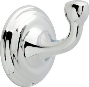 img 4 attached to 🛁 Enhance Your Bathroom with the DELTA Windemere Towel Hook in Chrome - Chrome Bathroom Accessories, 70035