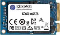 💿 512gb kingston kc600 msata 3d tlc solid state drive логотип