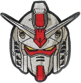 img 3 attached to 🦞 OYSTERBOY 2Pcs RX-78 Mobile Suit Gundam Zaku II MS-06 Green | Premium Quality Sew/ Iron On | 100% Embroidered Decorative Applique Tactical Patch for Cosplay, Costume, Jacket, Clothing, Bag