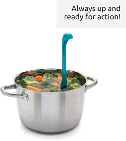 img 2 attached to 🍴 OTOTO Mamma Nessie Colander Spoon - BPA-free Vegetable & Fruit Kitchen Strainer - Pasta & Noodle Strainers for Kitchen - Small Dishwasher Safe Strainer - Food Grade Strainers and Colanders for Optimal SEO