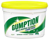 🧼 gumption multipurpose cleanser: a versatile solution for bathrooms, kitchens, and laundry (500g) logo