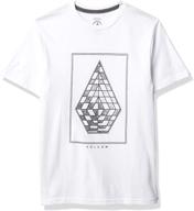 👕 volcom expel футболка с коротким рукавом: стильная и комфортная одежда для маленьких мальчиков логотип