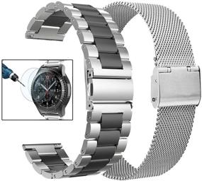 img 4 attached to Valkit Compatible Gear S3 Frontier/Galaxy Watch 3 45Mm Bands Cell Phones & Accessories