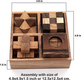 img 1 attached to 🧩 Challenging Educational Puzzles for Adults - Teasers Designed to Engage