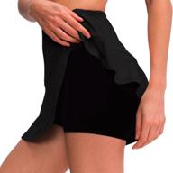 easylongjee skorts elastic athletic pleated логотип