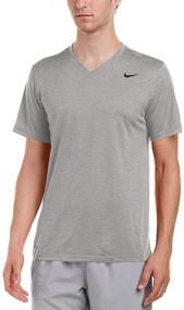 img 1 attached to Nike Legend Sleeve V Neck Heather
