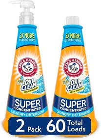 img 4 attached to 🧺 Arm & Hammer Plus Oxiclean Super Concentrated 60 Loads Liquid Laundry Detergent - Fresh Scent, 15.27 Fl Oz (Pack of 2) - Review and Best Price