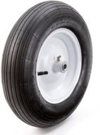 farm & ranch fr1015: durable 16-inch pneumatic replacement tire for wheelbarrows and utility carts logo