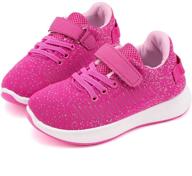 👟 breathable knit athletic sport sneakers for toddlers and kids, ages 3-11, by toandon logo