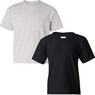 👕 gildan unisex cotton fashion sportsgrey tops, tees & shirts for boys logo