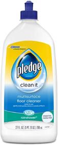 img 2 attached to 🌧️ Pledge FloorCare Multi Surface Squirt & Mop - Glade Rainshower - 27 oz - 2 pk: Effortless Multi-Surface Cleaning with Refreshing Glade Rainshower Fragrance