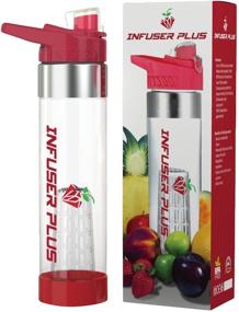 img 1 attached to JLB Trends Infuser Plus Infusion Water Bottle: Stay Hydrated with 24 oz of Delicious Infused Water!