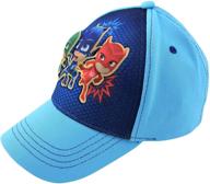 🧢 colorful pj masks boys baseball cap with character 3d pop (ages 2-7) logo