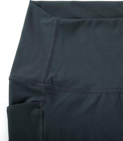 img 1 attached to 🩲 CRZ YOGA Women's Naked Feeling Biker Shorts with Pockets - High Waisted Yoga Shorts
