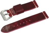 👩 enhanced genuine grain leather women's watch bands by swiss reimagined logo