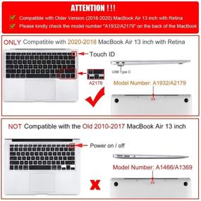img 3 attached to Протектор клавиатуры для MacBook от SZAIENXIL.