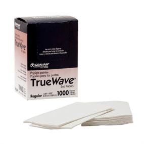 img 1 attached to 📜 TrueWave Salon Hair Perm End Papers by Graham Professional - 1000ct Regular True Wave