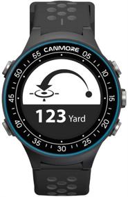 img 2 attached to 🏌️ CANMORE TW-410G GPS Golf Watch with Step Tracking (Turquoise) - Preloaded with 38,000+ Free Worldwide Golf Courses - Minimalist, User-Friendly Design