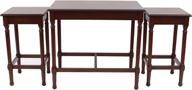 cherry nesting tables by decor therapy logo