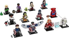 img 1 attached to 🎁 Exclusive LEGO Marvel Collectible Minifigures Packaging - Must-Have Bagged Set