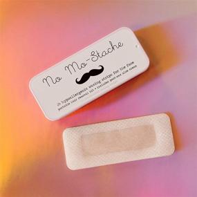 img 3 attached to 🦈 No Mo-Stache Shark Tank Lip Wax Strips: Safe, Effective Hair Removal for All Skin Types