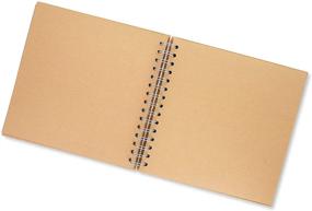 img 1 attached to 8x8 Inches Hardcover Kraft Scrapbook Album with 40 Sheets