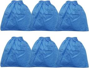 img 4 attached to 6 Pack of Smilefil VRC5 Cloth Filters Designed for Vacmaster 4-16 Gallon Wet/Dry Vacuums