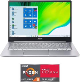 img 3 attached to ✨ 2021 Acer Swift 3 Laptop 14" FHD Ultra-Thin, 6-Core AMD Ryzen 5 4500U (Up to 4.0GHz), 8GB RAM, 512GB SSD, Fingerprint Reader, Back-lit Keyboard, WiFi 6 802.11ax, Windows 10 with Ghost Manta Accessories