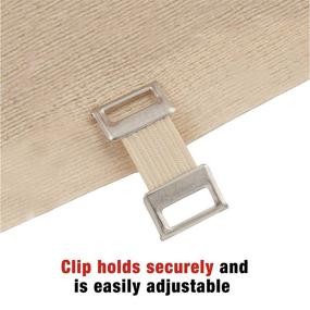 img 3 attached to 🩹 ACE 3 Inch Elastic Bandage with Clips, Beige - Ideal for Elbow, Ankle, Knee and More - Great for Sports - Comfortable Design with Soft Feel - Washable and Reusable [Product Code: B005YU8SXW]