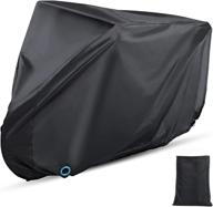 🚲 bike cover: waterproof outdoor protection with lock hole for mountain & road bikes logo