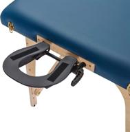 🤲 earthlite deluxe adjustable massage table face cradle - durably designed, fully adjustable headrest platform for massage tables/chairs logo