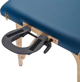 img 2 attached to 🤲 EARTHLITE Deluxe Adjustable Massage Table Face Cradle - Durably Designed, Fully Adjustable Headrest Platform for Massage Tables/Chairs