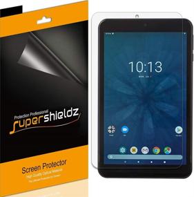 img 2 attached to 📱 (3 Pack) Supershieldz: Onn Tablet Pro 8 inch Screen Protector - High Definition Clear Shield (PET)