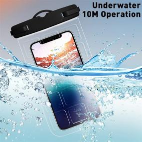 img 1 attached to Universal Waterproof Toyarata Bransparent Wateproof Cell Phones & Accessories