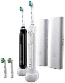 img 1 attached to 🪥 Discover the Power of ORAL-B Genius Rechargeable Toothbrush - 2 Pack+