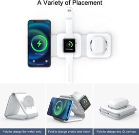 img 3 attached to Wireless Magnetic Foldable Charging Compatible