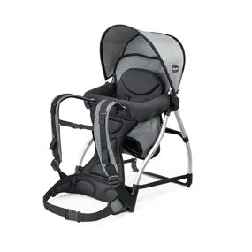 img 4 attached to Chicco SmartSupport Backpack Carrier - Grey: Ultimate Comfort and Convenience for Carrying Your Little One