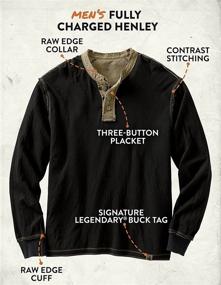 img 1 attached to 👕 Legendary Whitetails Charged Henley X Large: Premium Men's Clothing for Style and Comfort