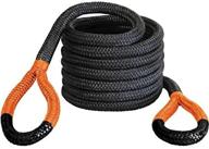 🔶 bubba rope 1-1/4 x 30ft big bubba breaking strength rope with orange eye - 52,300 lbs. capacity logo