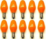 🍊 cec industries orange bulbs shape: vibrant & versatile lighting solution logo