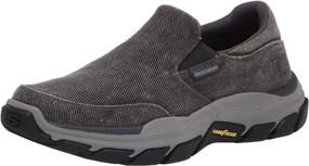 img 4 attached to 👞 Skechers USA Men's Respected Fallston Canvas Shoes: Superior Loafers & Slip-Ons