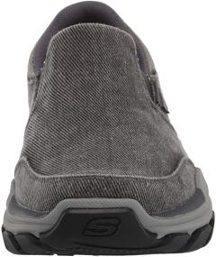 img 3 attached to 👞 Skechers USA Men's Respected Fallston Canvas Shoes: Superior Loafers & Slip-Ons