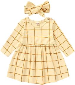 img 4 attached to 👸 Infant Princess Dresses for Girls - Mini Honey Girls' Clothing Collection