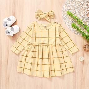 img 3 attached to 👸 Infant Princess Dresses for Girls - Mini Honey Girls' Clothing Collection