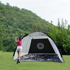 img 2 attached to Trineverse: Enhance your Golf Game with a Portable Golf Net – Perfect for Backyard and Indoor Practice!