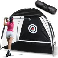 trineverse: enhance your golf game with a portable golf net – perfect for backyard and indoor practice! logo