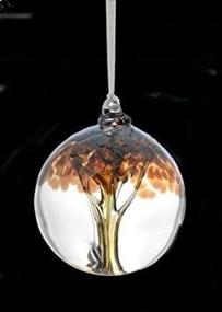 img 2 attached to 🌳 D&amp;J Glassware Tree of Life Glass Friendship Ball - for New Beginnings